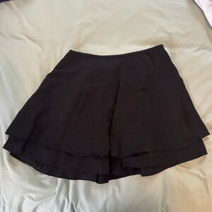 Silence + Noise Black Skirt